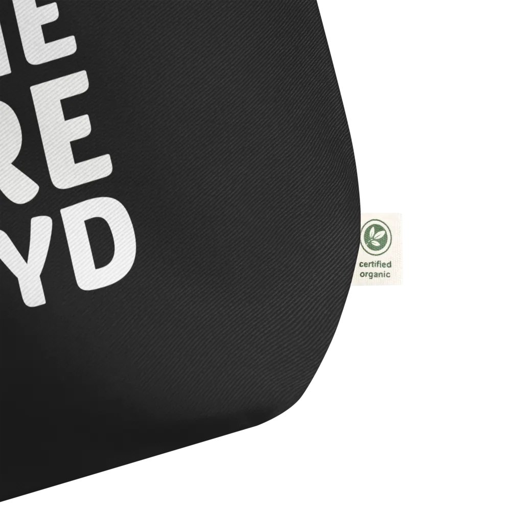 comeherefloyd BIG LOGO Cotton Tote Bag product image (3)