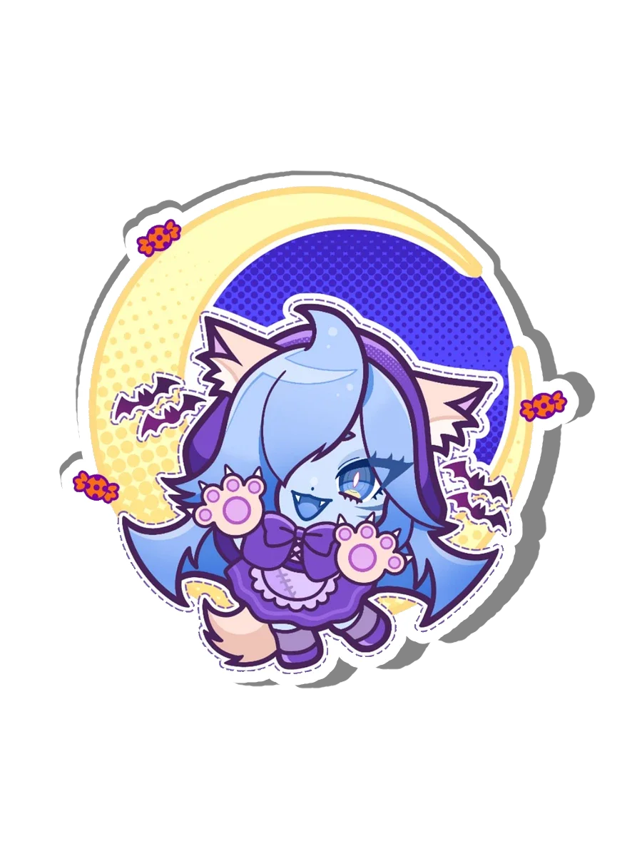 Shark Night Halloween Sticker product image (1)