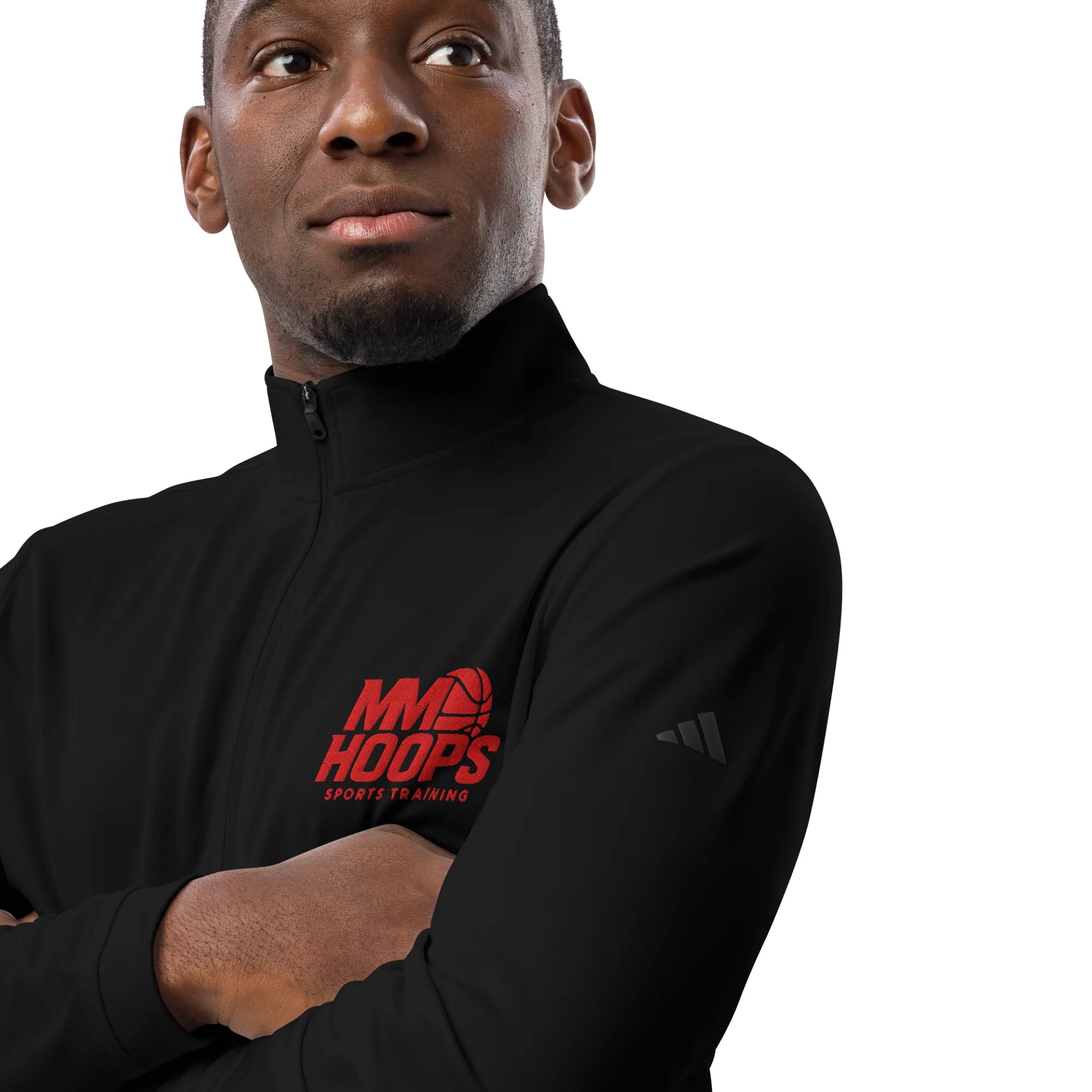 MM HOOPS ADIDAS QUARTER ZIP product image (7)