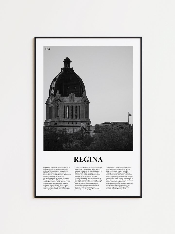 Regina 01 Newspaper Poster product image (1)