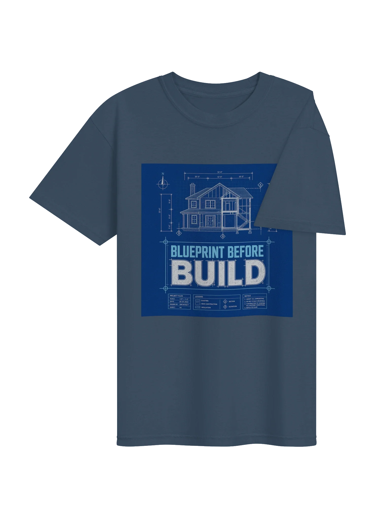 Blueprint Before Build Tee — view 12