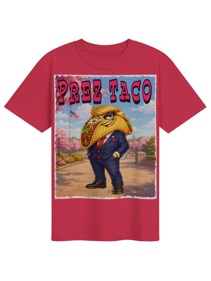PREZ TACO Cartoon Political Taco Tee The Taco Family product image (33)