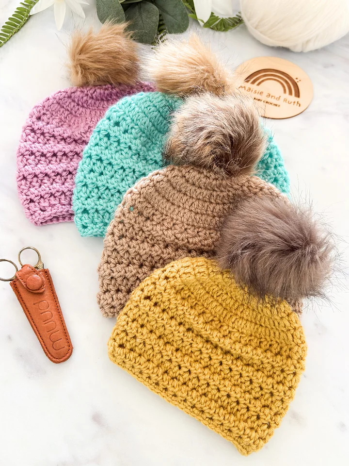 Willow Ridge Beanie Crochet Pattern product image (1)