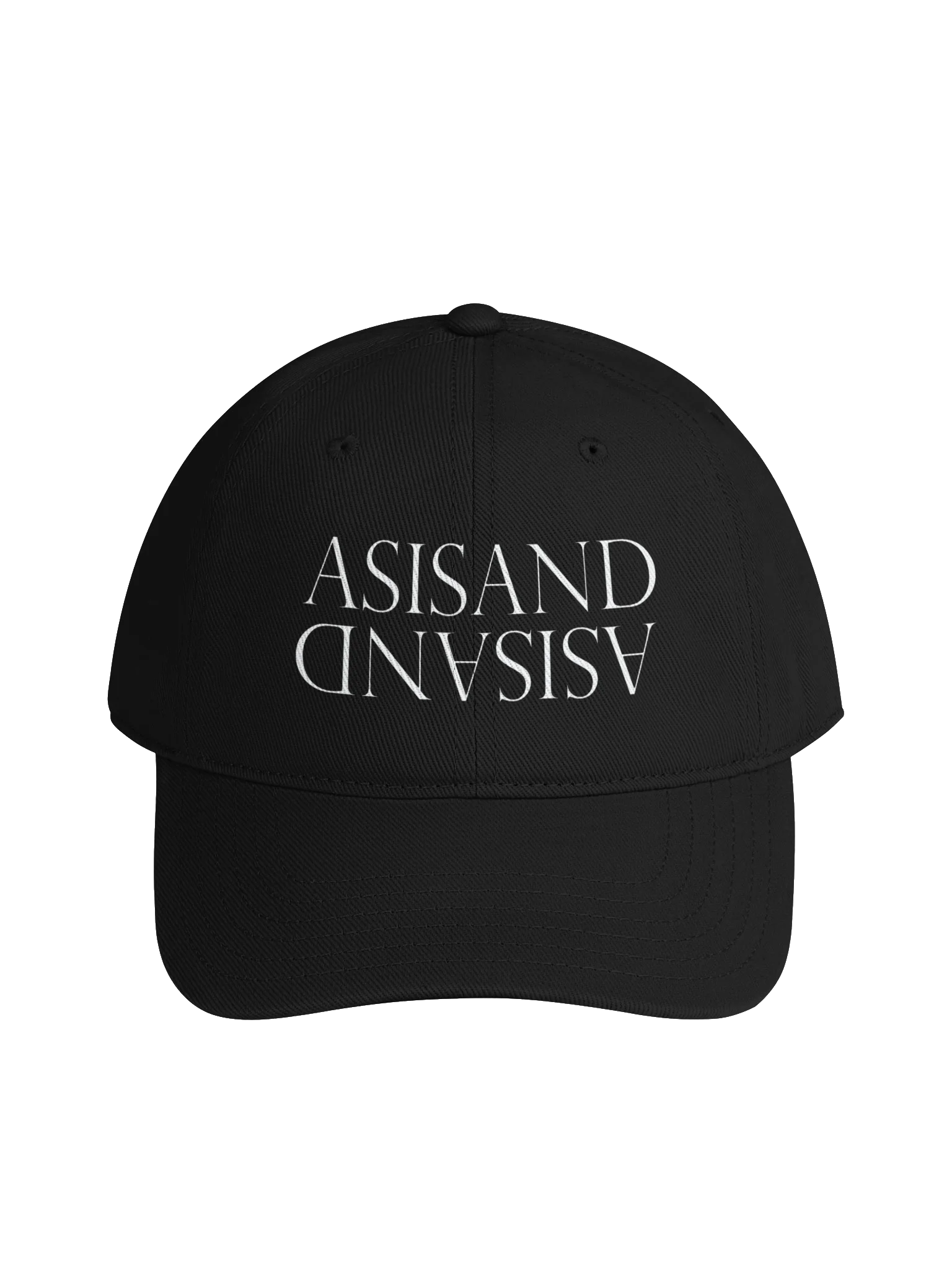 ASISAND CLASSIC LOGO EMBROIDERED HAT BK product image (1)