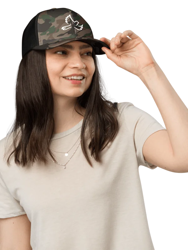 Otto Cap Camouflage Trucker Hat product image (8)