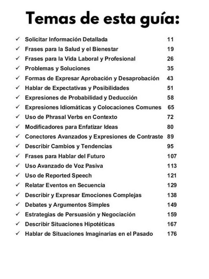 Nilvel medio B2 / libro para aprender inglés con pronunicación / Vocabulario con ejemplos product image (2)