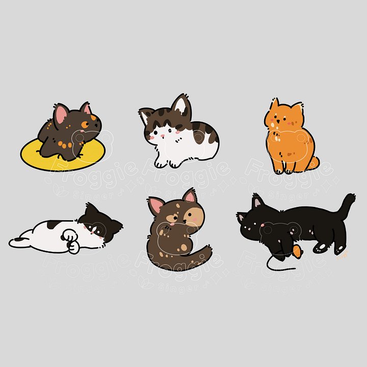 Cat Cafe Cats Doodle Mug product image (2)