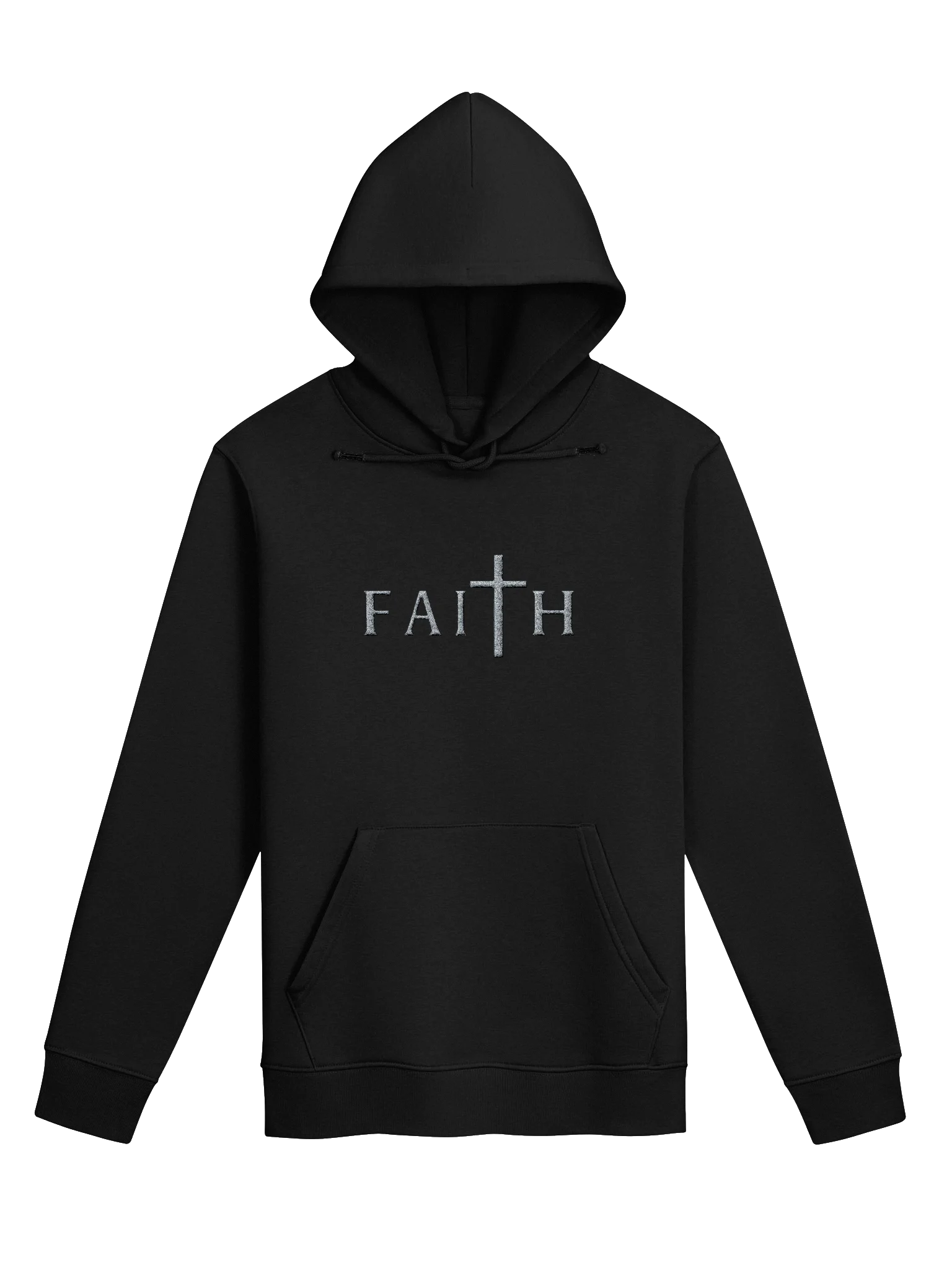 Embroidered Faith hoodie product image (1)