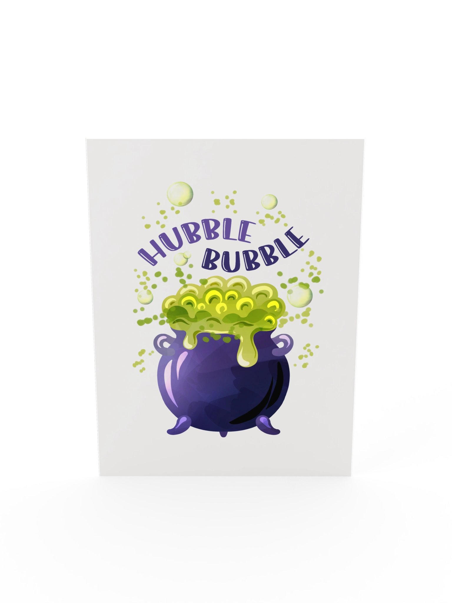 Hubble Bubble Cauldron Halloween Print product image (6)