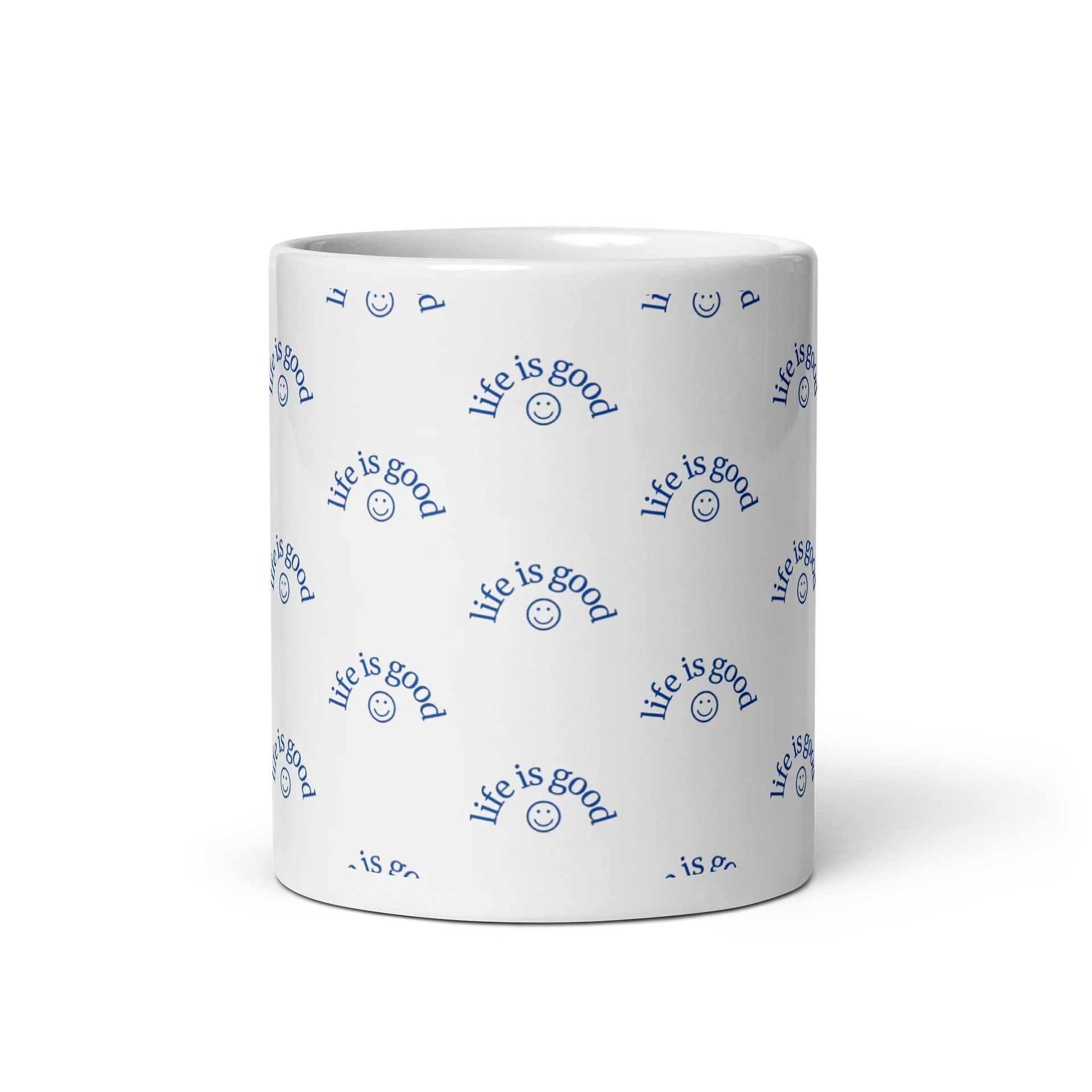 Life is Good Glossy White Mug product image (5)