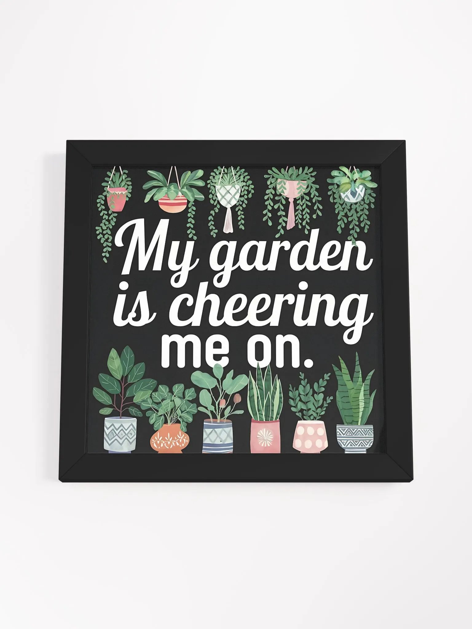 Cheerful Garden Affirmation Poster product image (3)