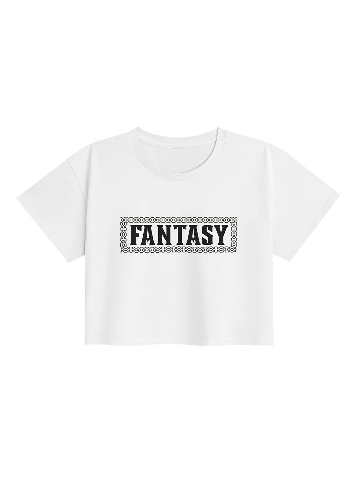 Anita Crop Top - Fantasy on White product image (1)