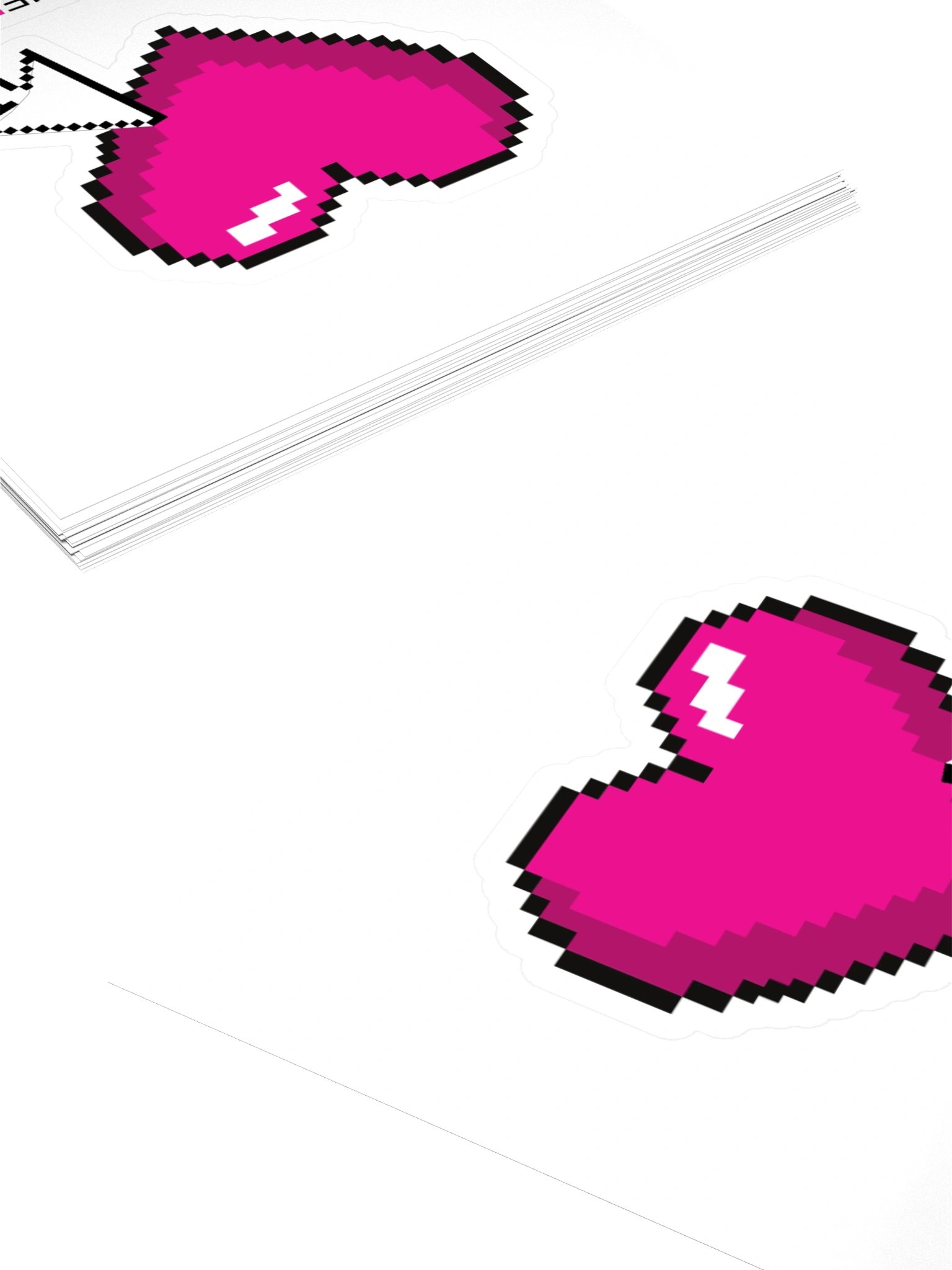 Save the Humans Pixel Heart Sticker product image (13)