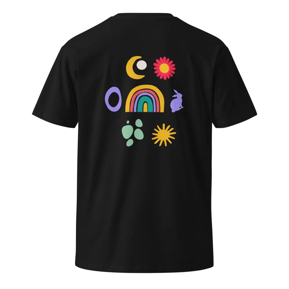 Rainbow Layered Unisex T-Shirt product image (16)