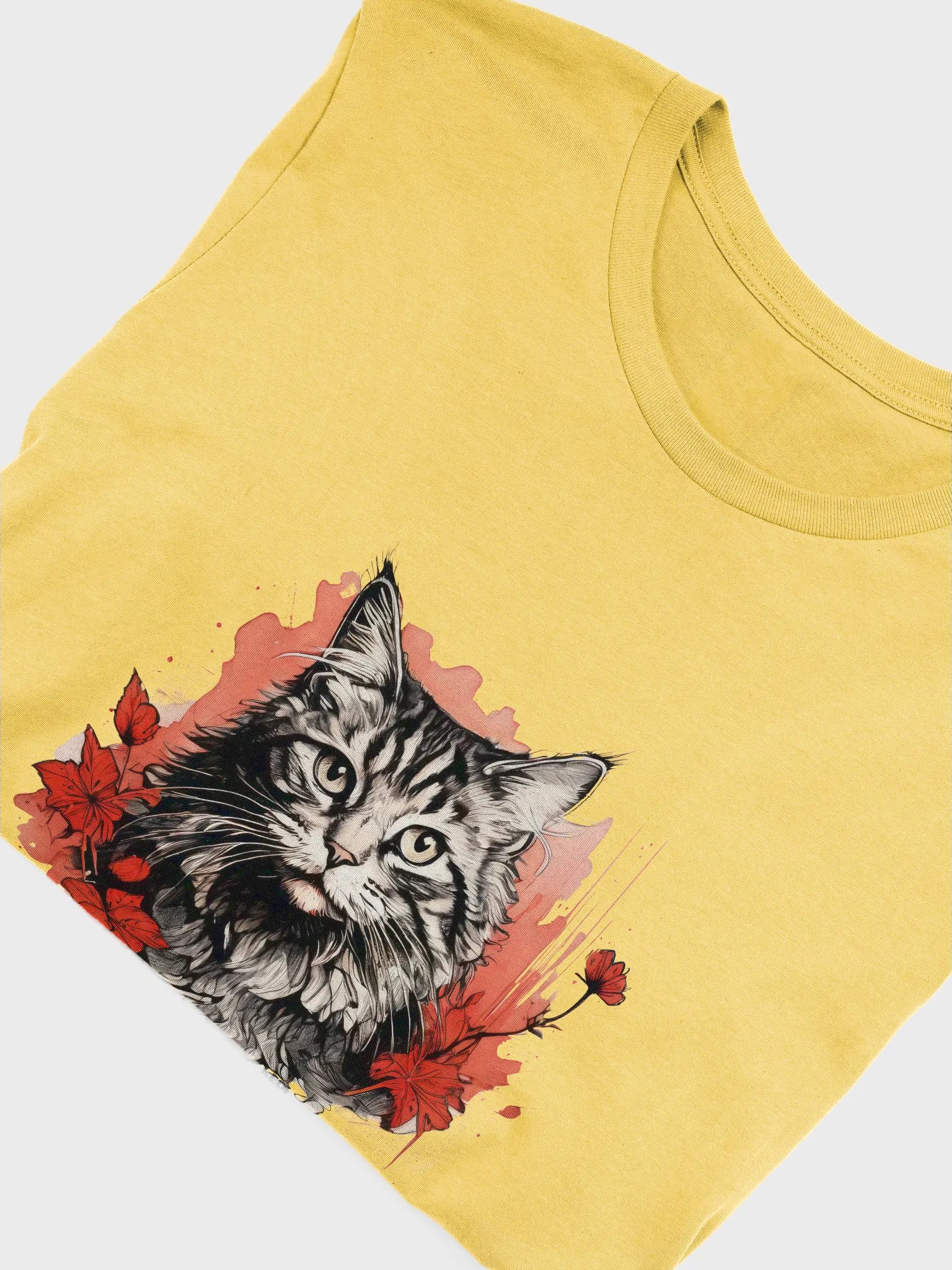 Floral Feline Fantasy T-Shirt product image (31)
