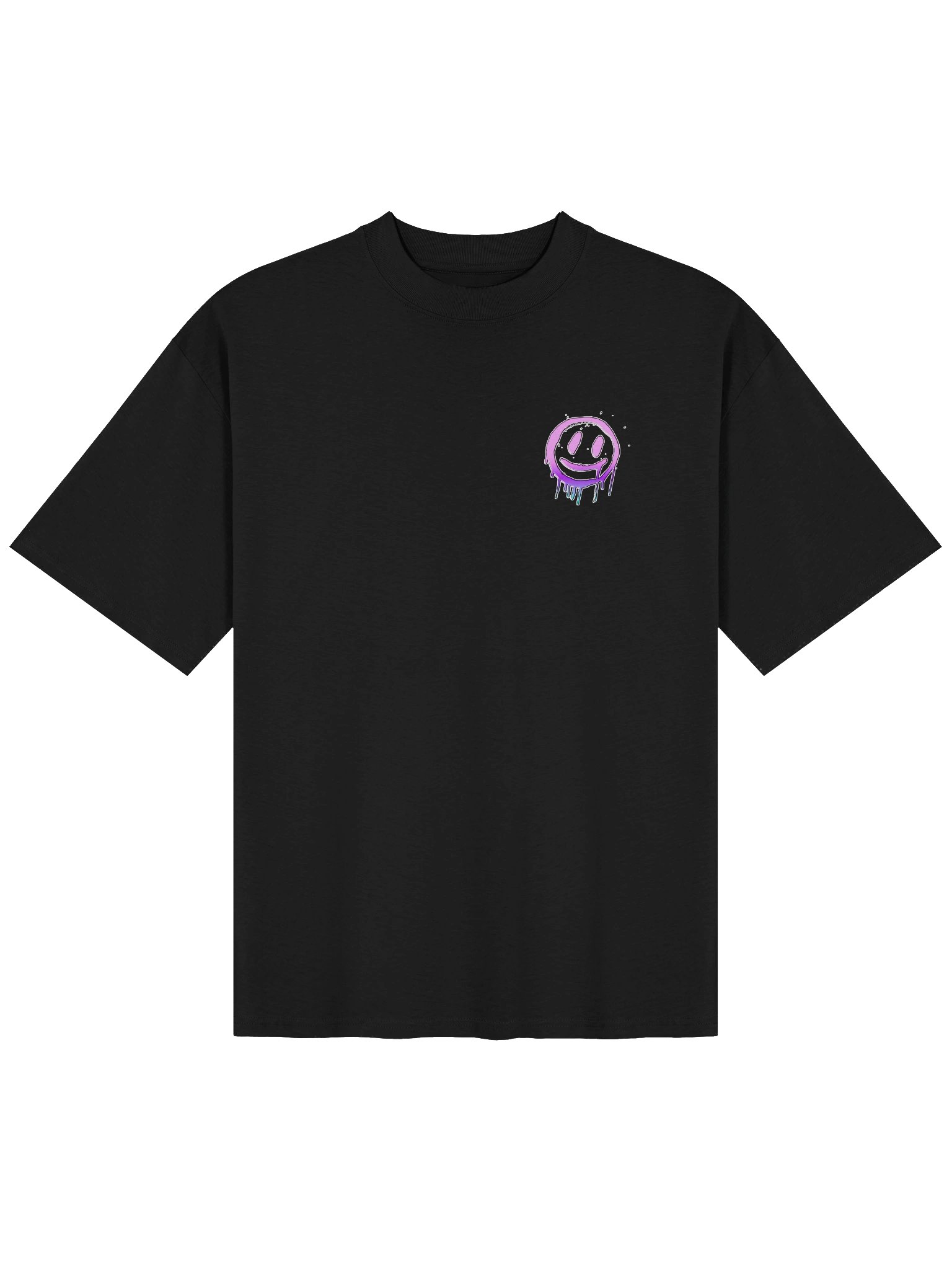 MEGIBYTE GRAFFITI OVERSIZED TEE | PINK product image (1)
