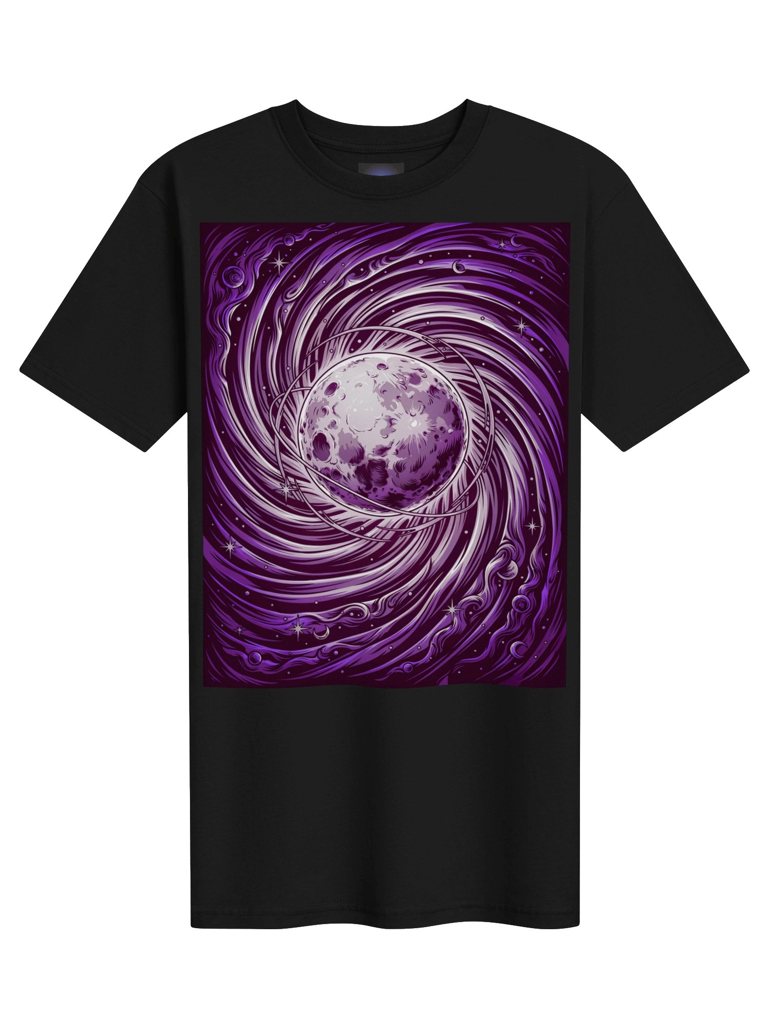 The Cosmic Swirl // Lunar Vortex Heavyweight Tee product image (3)