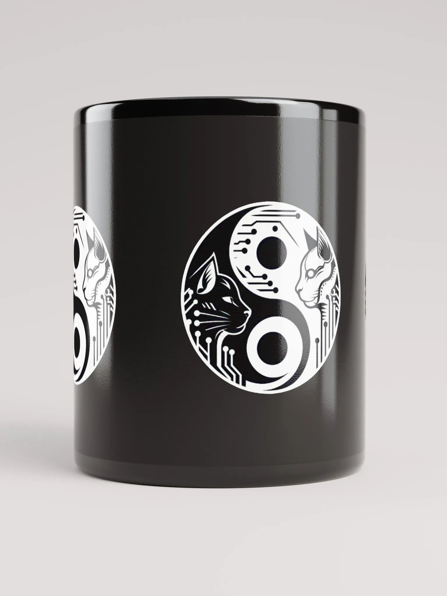 Black Glossy Mug product image (10)