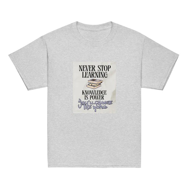 Never Stop Learning Kids' Tee product image (2)