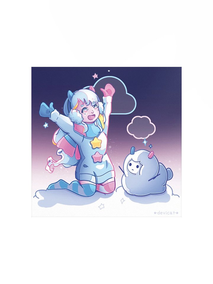 Hanabi SnowGirl & SnowSheep 2026 Print product image (4)