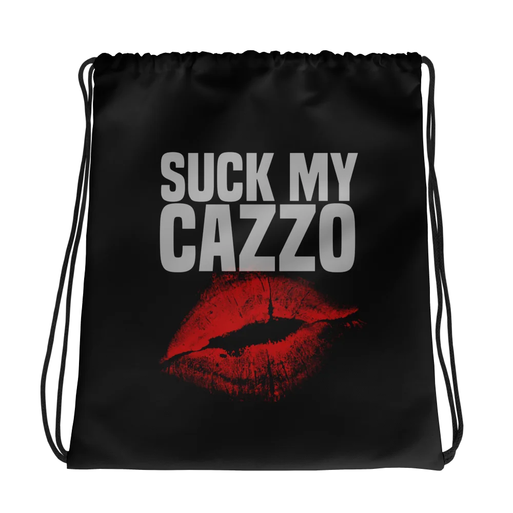 SUCK MY CAZZO gym bag product image (1)