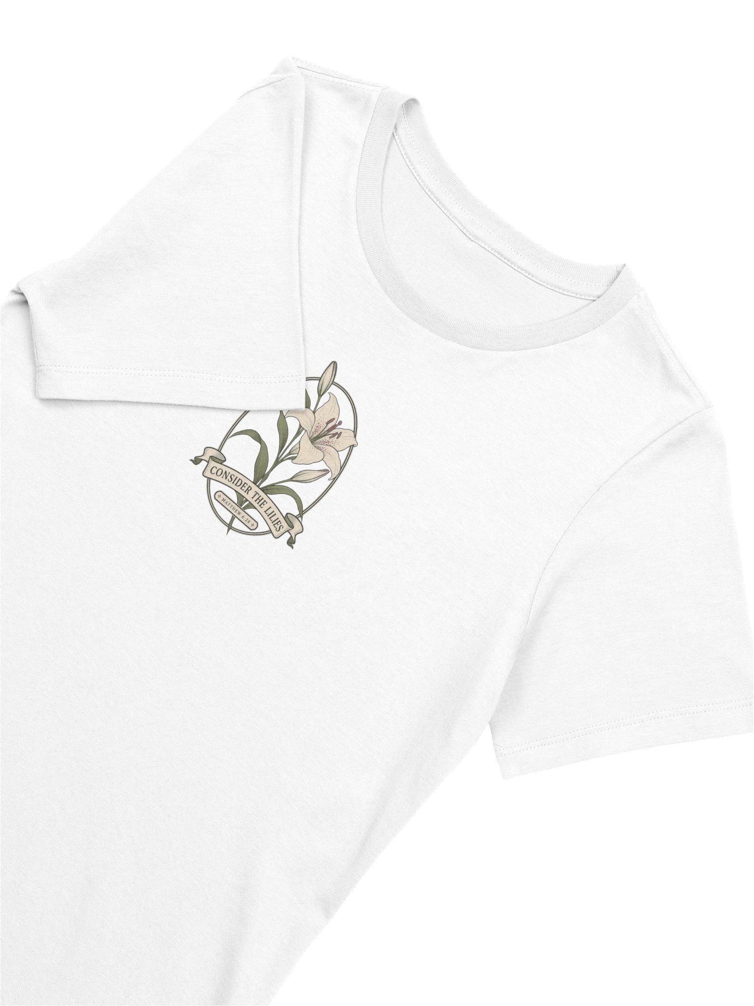 Consider the Lilies | Matthew 6:28 Relaxed Tee product image (21)