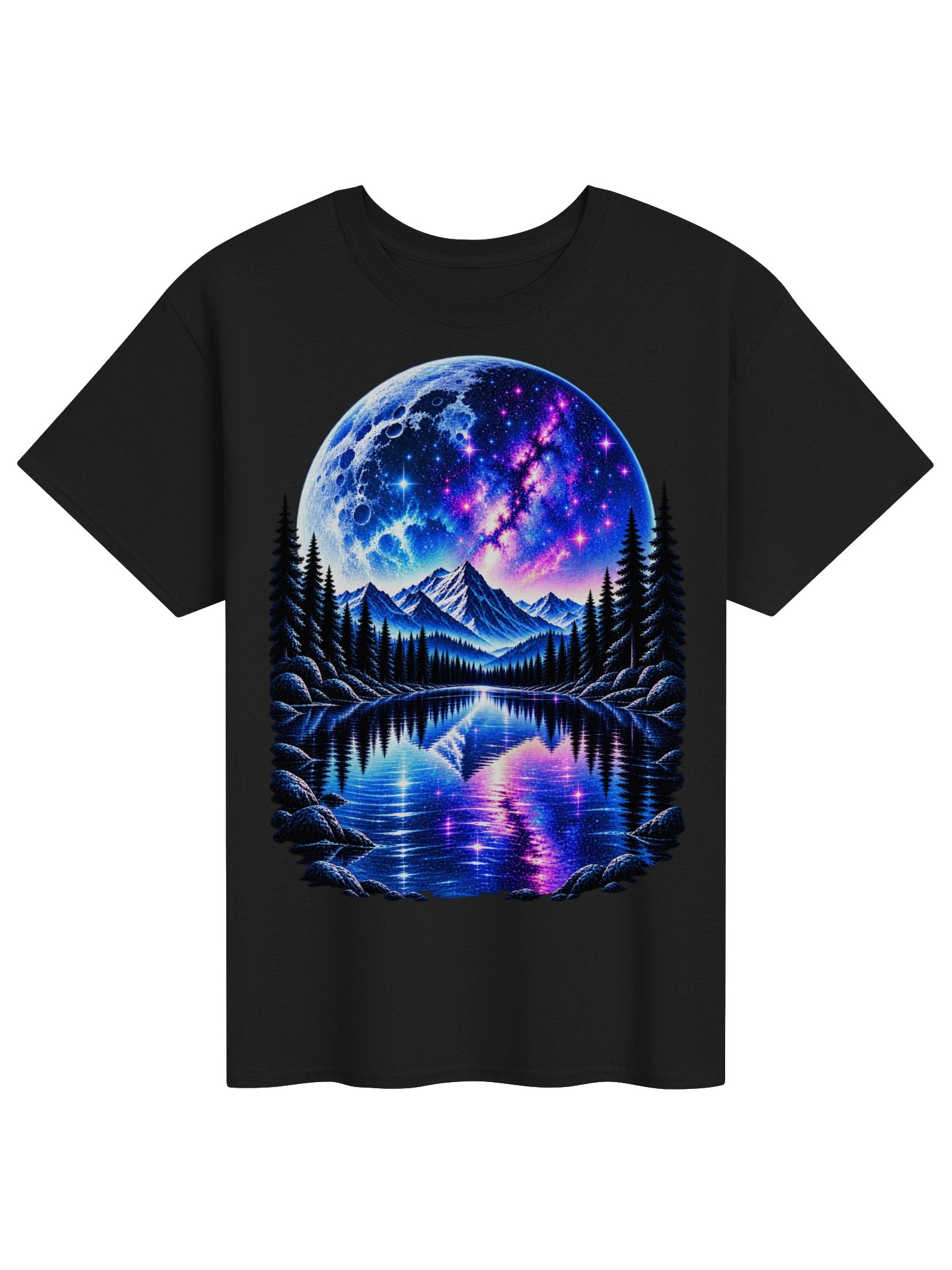 Moon Portal — Celestial Landscape Tee product image (1)