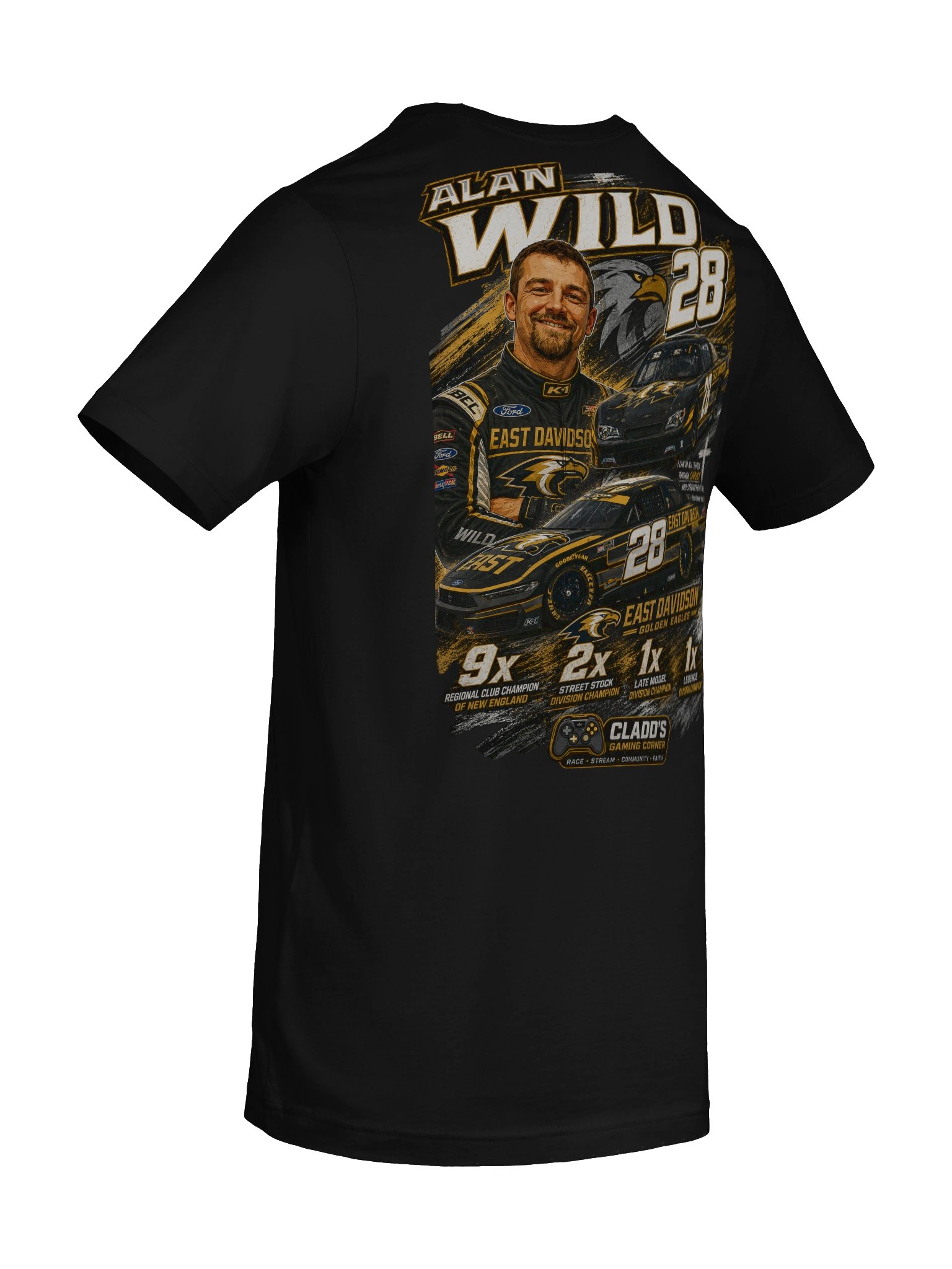 Alan Wild #28 "Golden Eagles" product image (3)