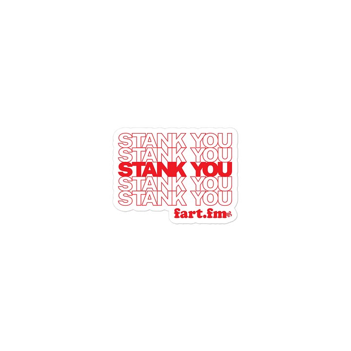 Stank You Sticker product image (1)
