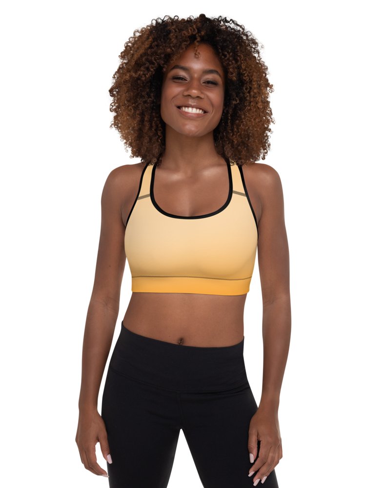 Radiant Sunset All-Over Sports Bra product image (2)