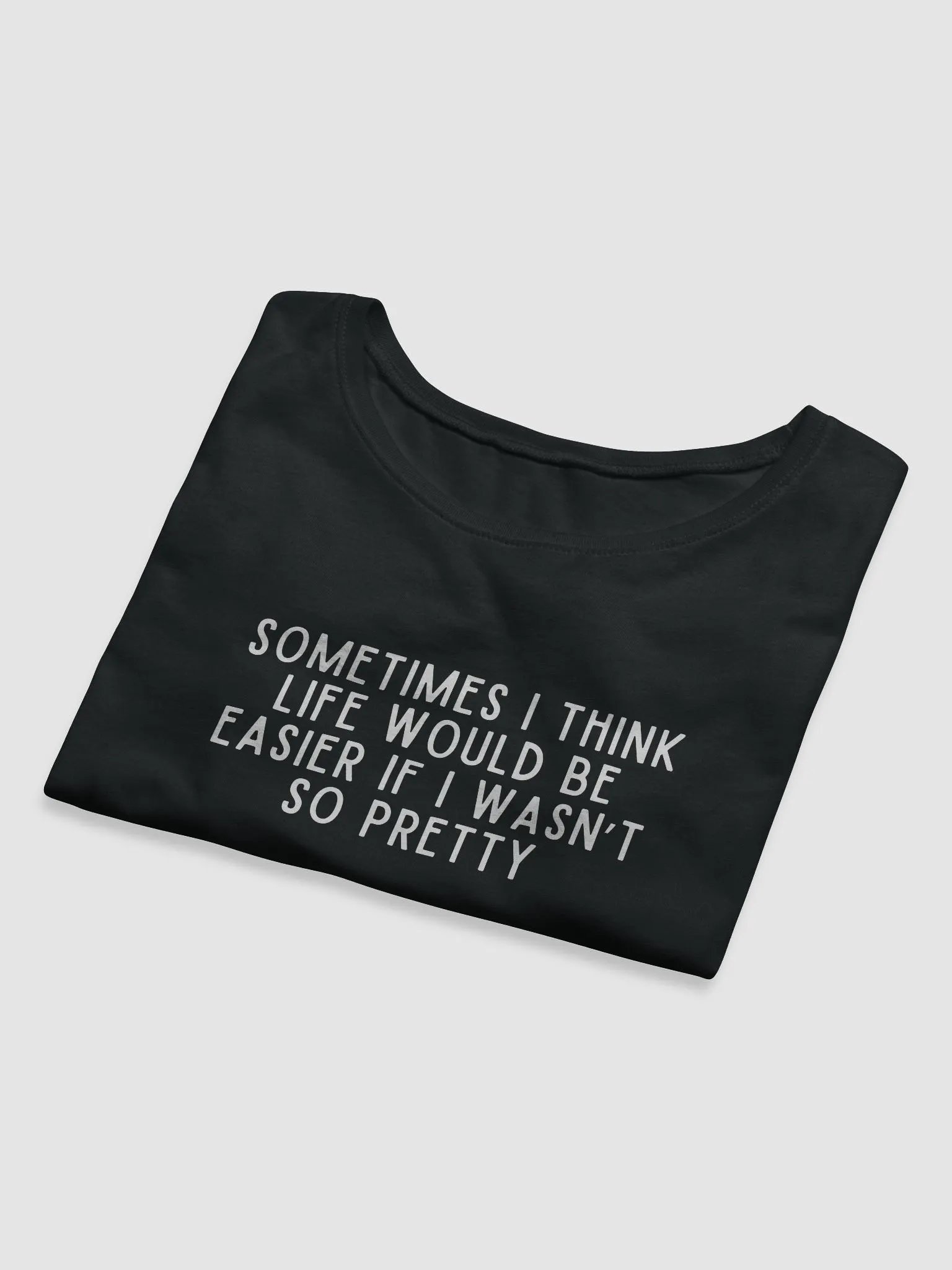 Sometimes I Think Life Crop Tee product image (4)