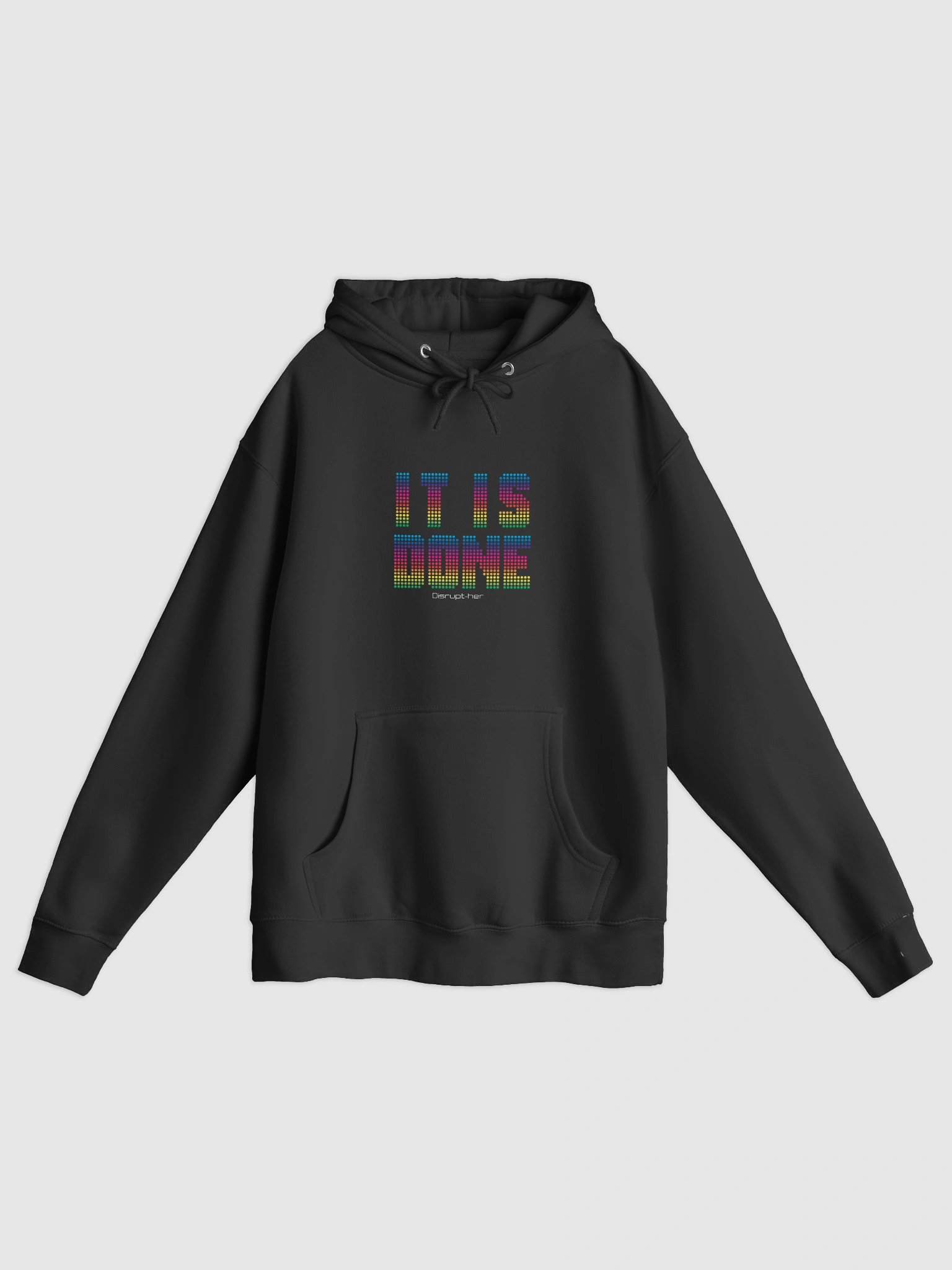 "IT IS DONE" Dark Power Hoodie – Manifestation Lock-In product image (1)