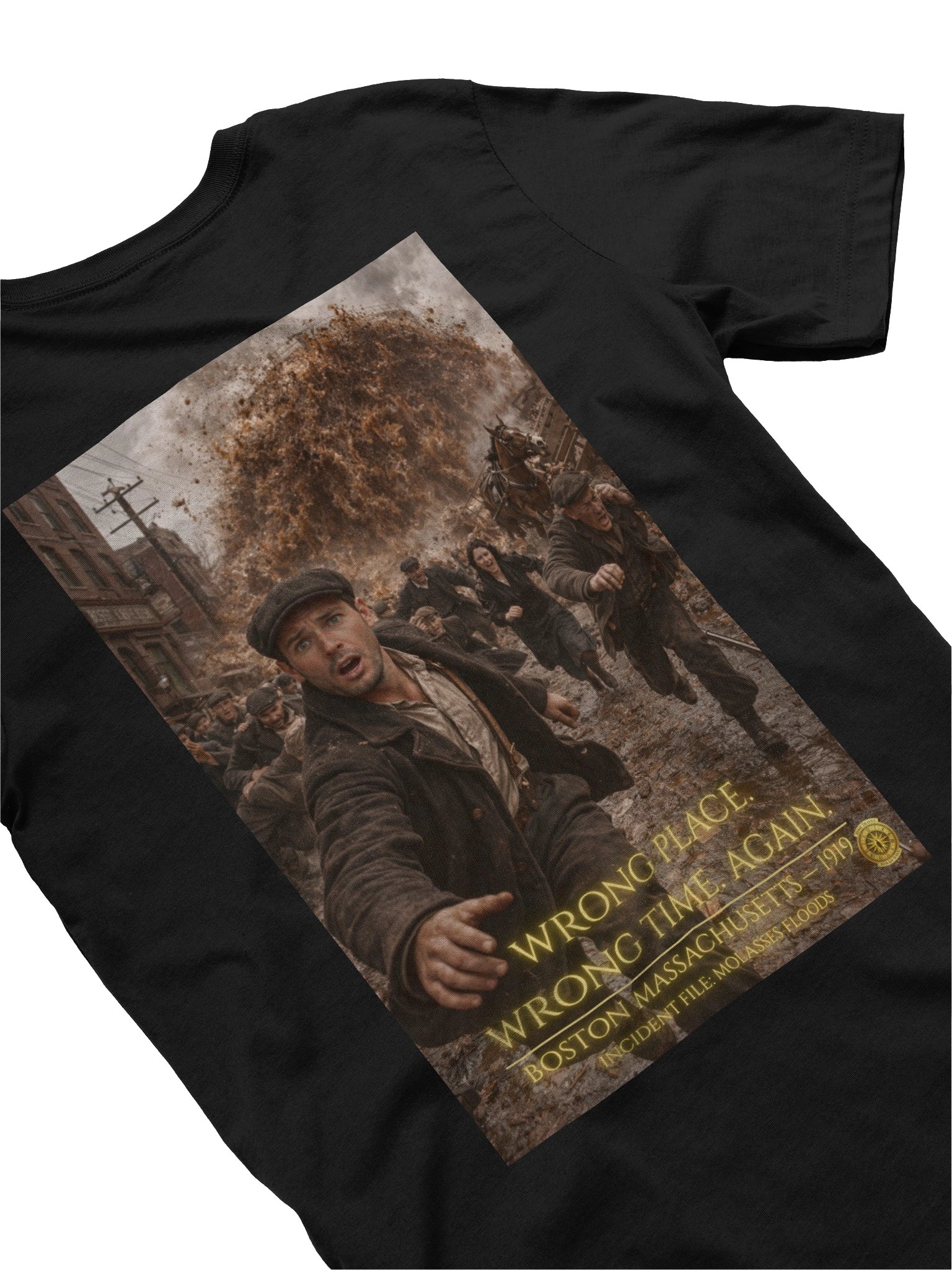 Great Molasses Flood 1919 Field Archive T-Shirt product image (4)