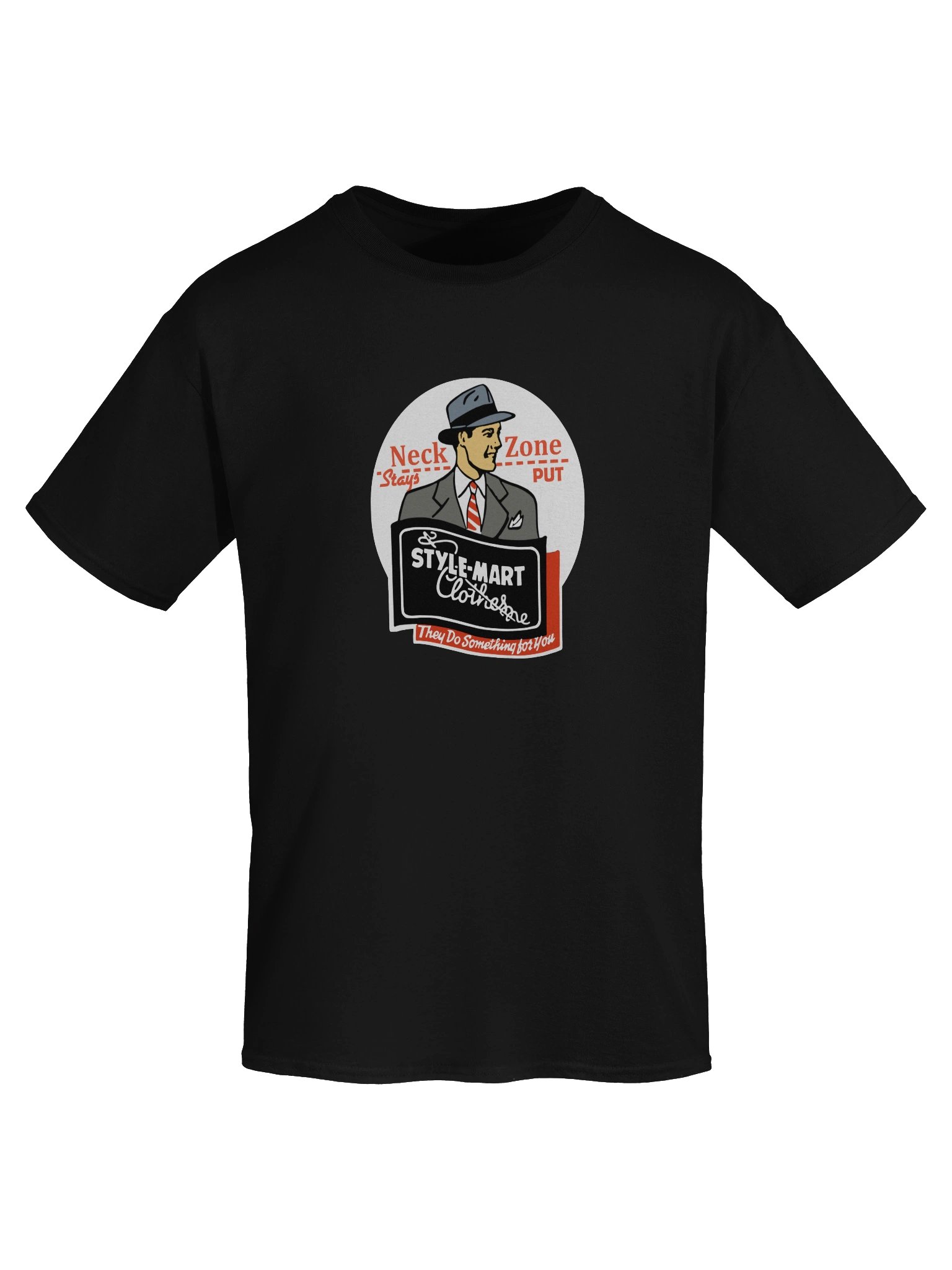 'Style-Mart Neck Zone' T-Shirt — Dark product image (48)