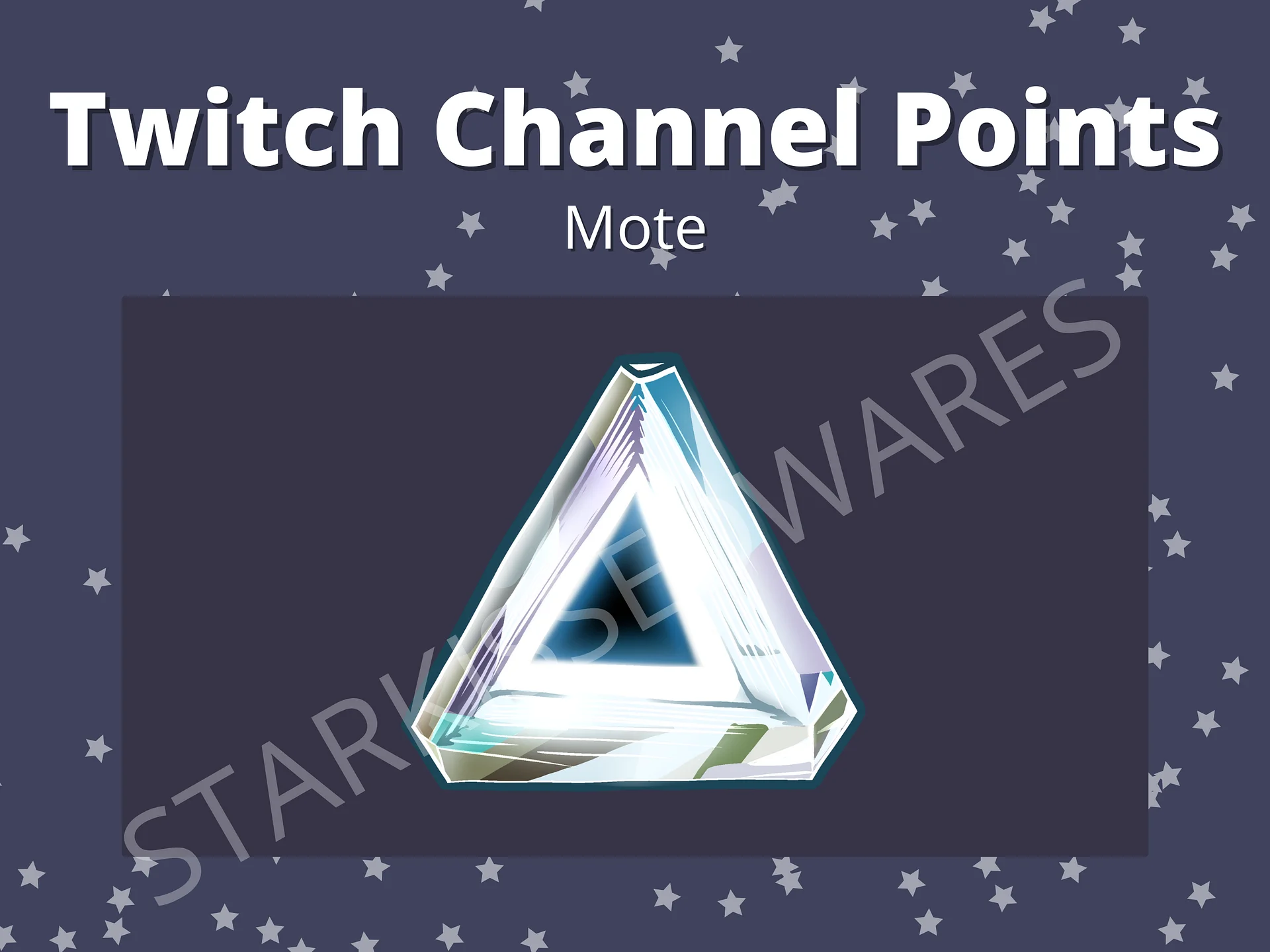 Destiny Inspired Mote Gambit Twitch Channel Point Icon Emote product image (1)