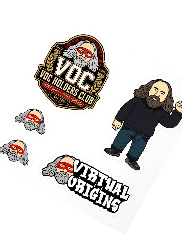 Voyager #2 - Harlan the Defiant - VOC Holders Club Sticker Pack product image (2)