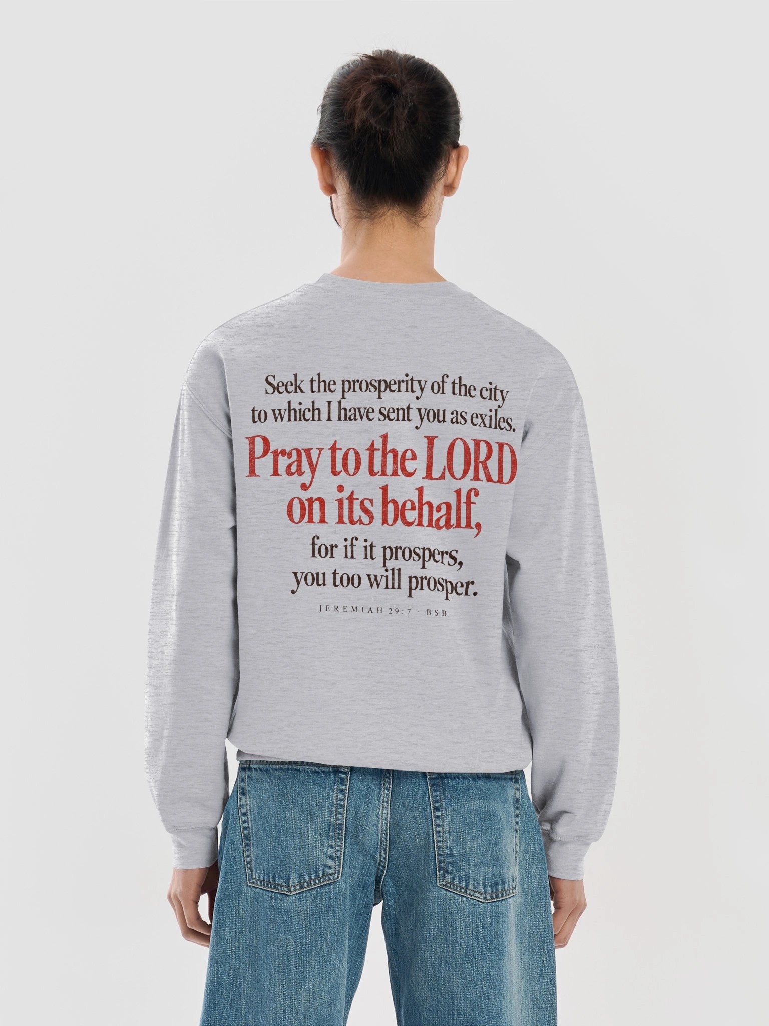 Pray for the City Sweatshirt product image (30)