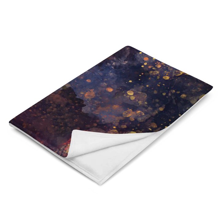 BTS - Jimin Iconic Fan Dance Throw Blanket - Designed by ChimberArt product image (2)