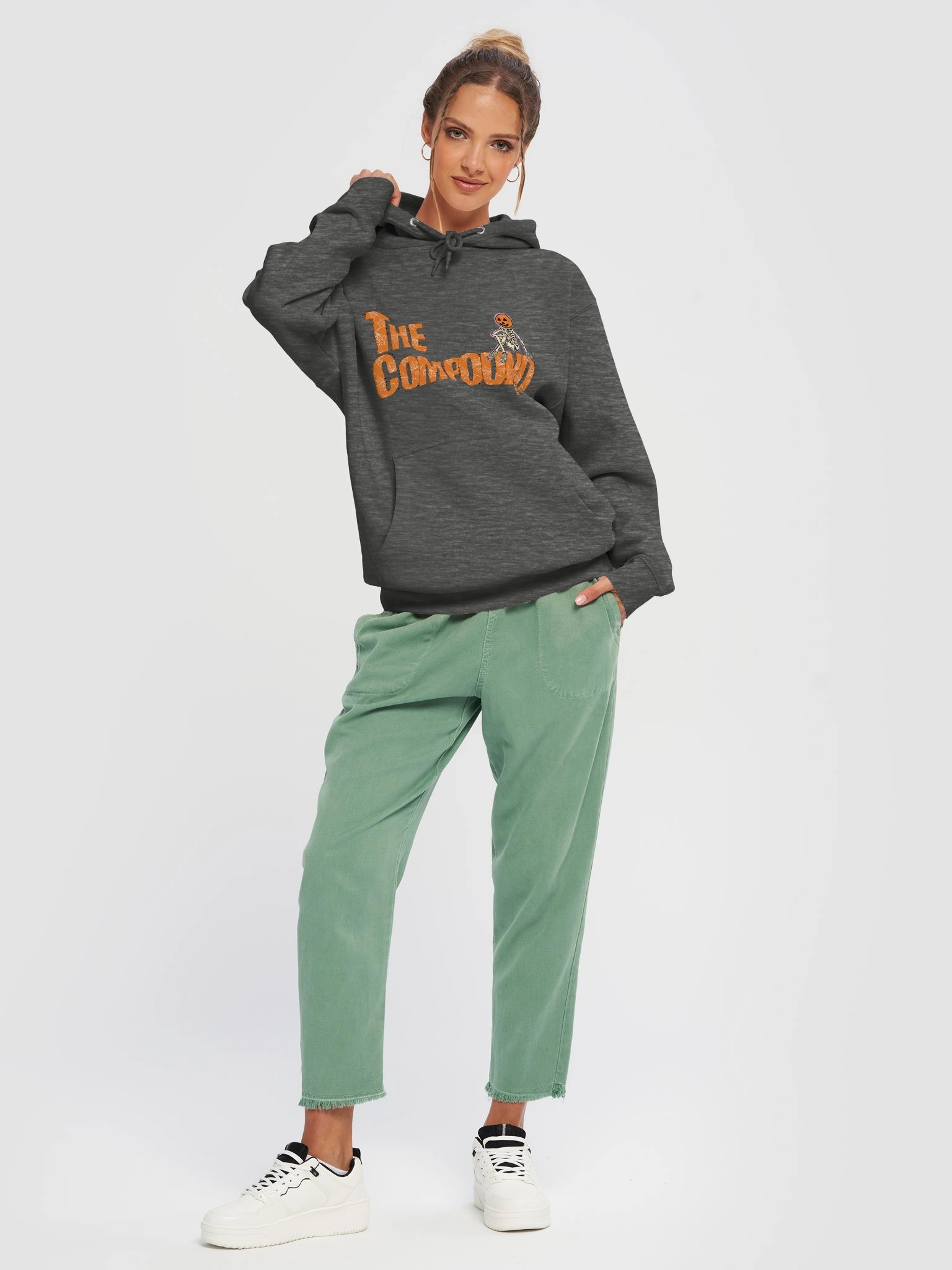 Pumpkin Head Compound Hoodie product image (10)