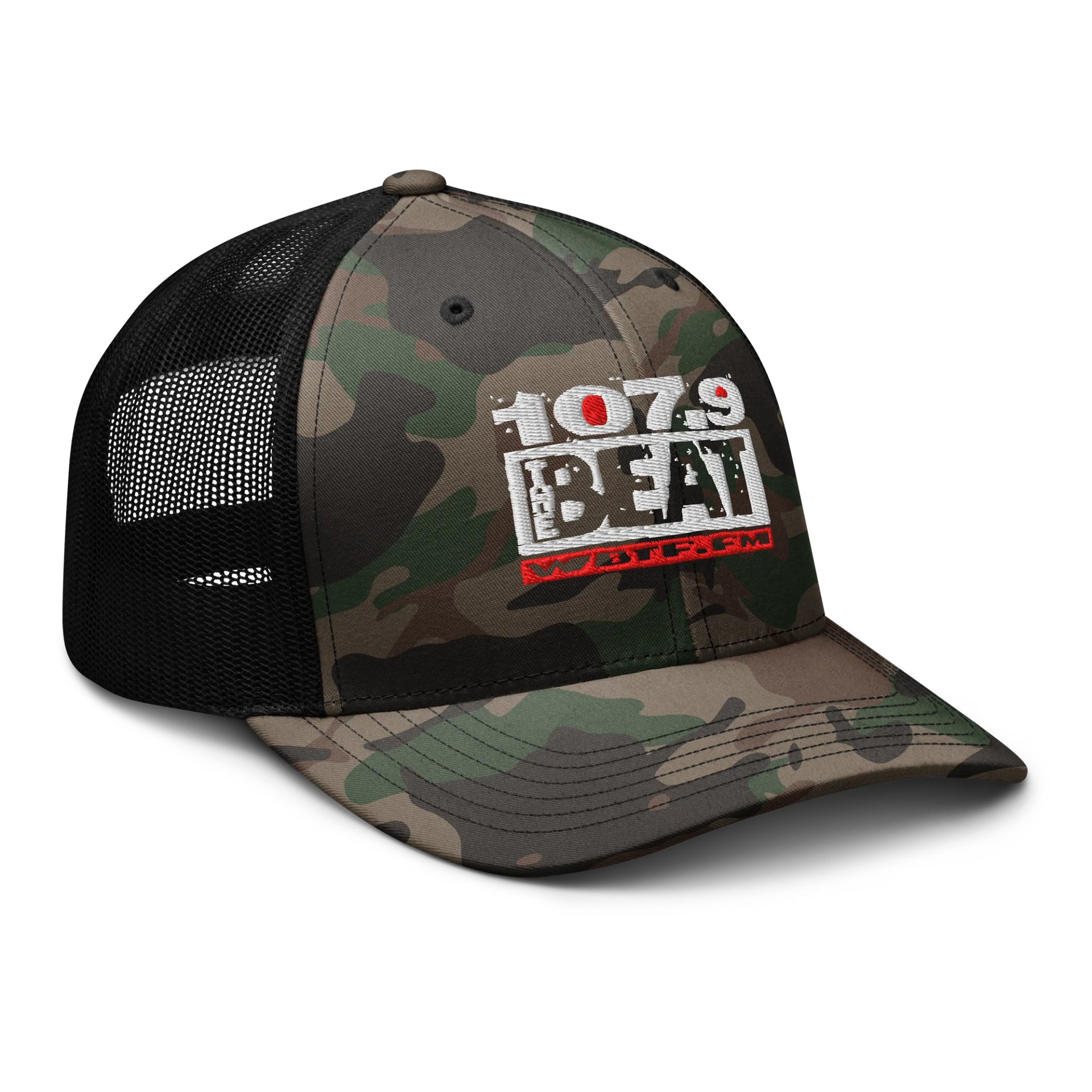 The Beat logo Embroidered Camo Trucker Hat product image (6)