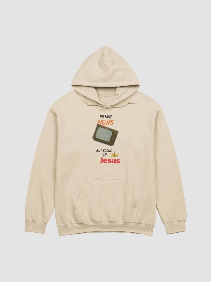 No Fake News Hoodie unisex product image (1)