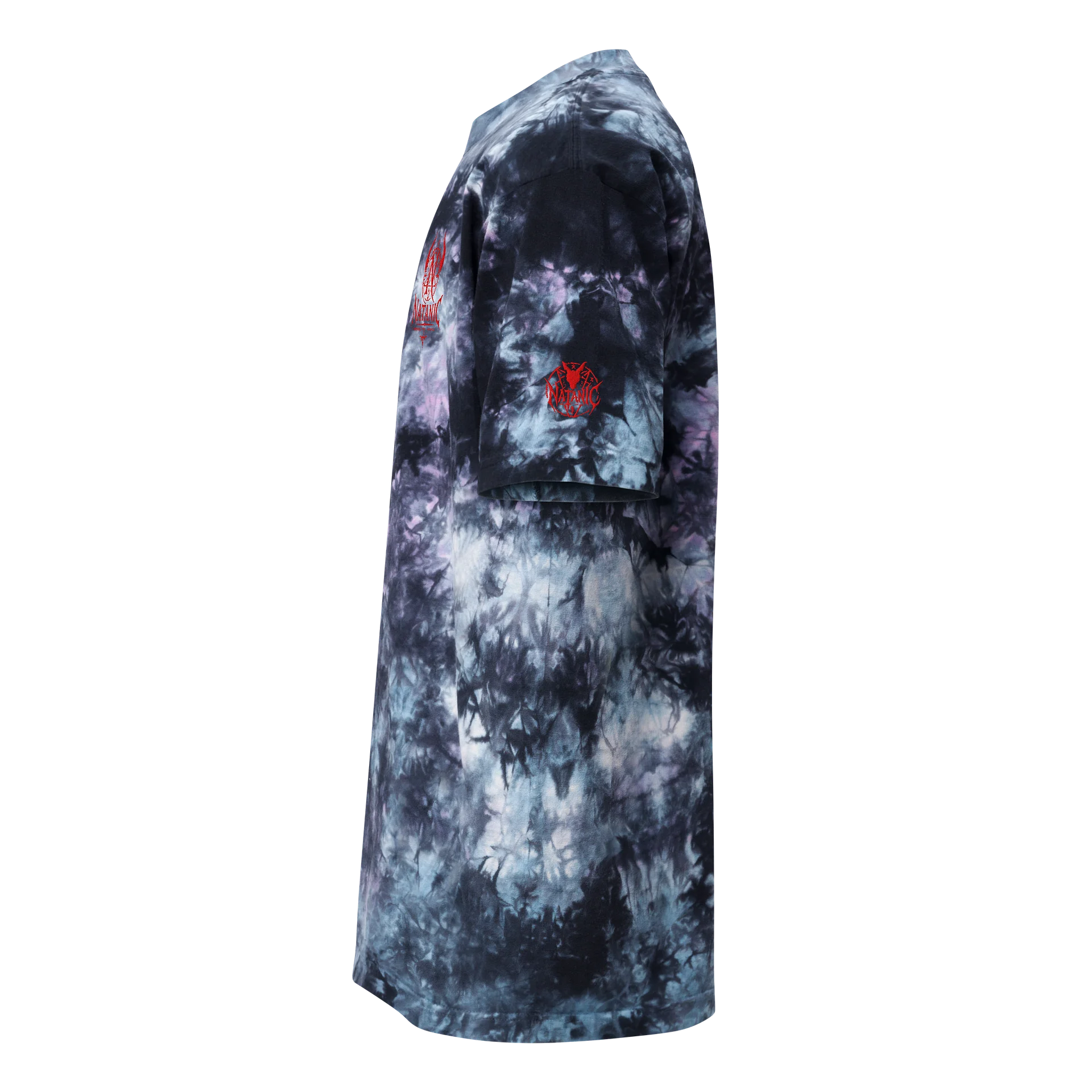 NATANIC Emblem Oversized Tie-Dye Tee product image (2)
