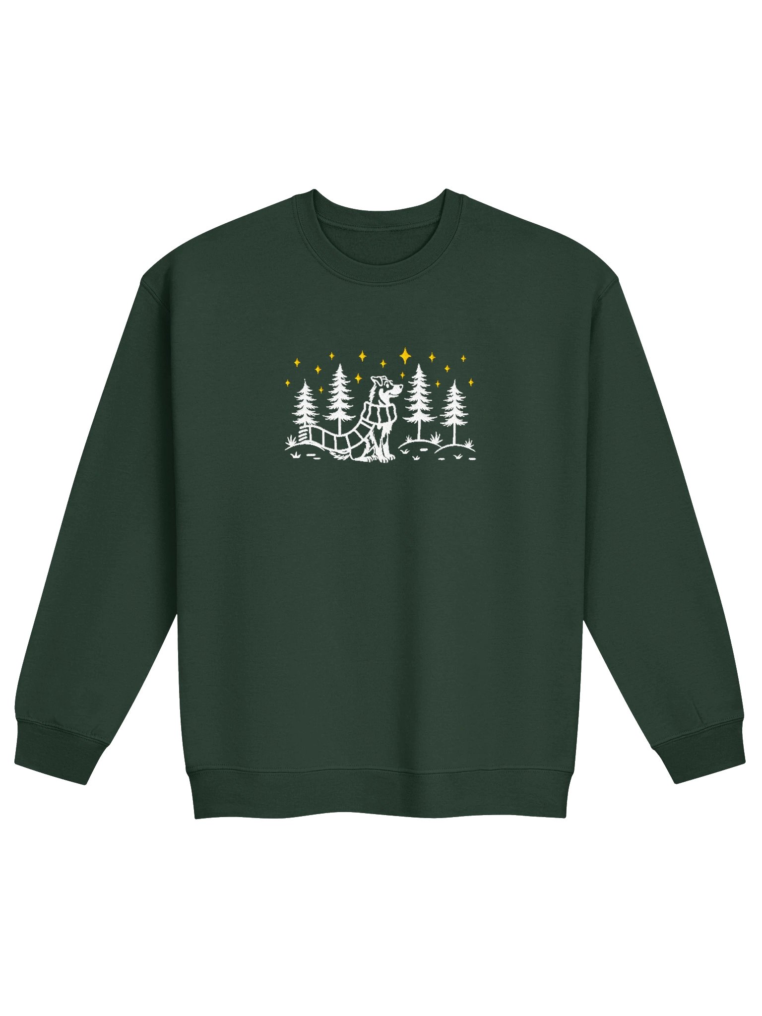 Beauceron Winter/Christmas Line Art Design Embroidered Sweatshirt product image (17)