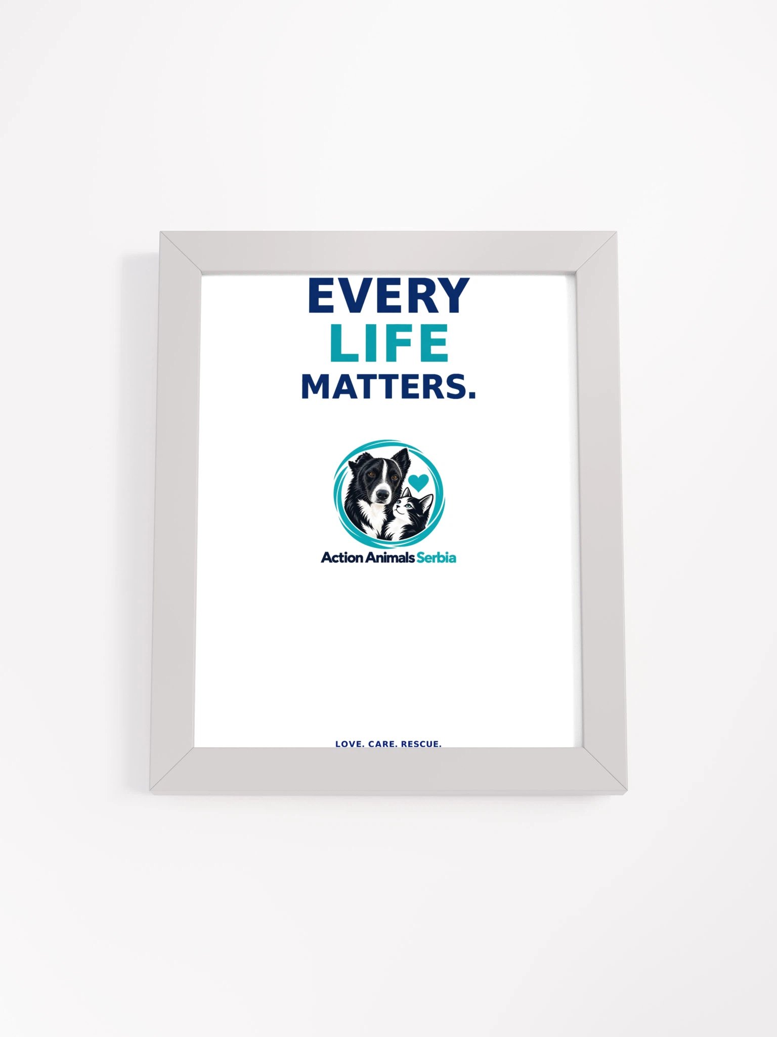 Every Life Matters Gerahmtes Poster product image (115)