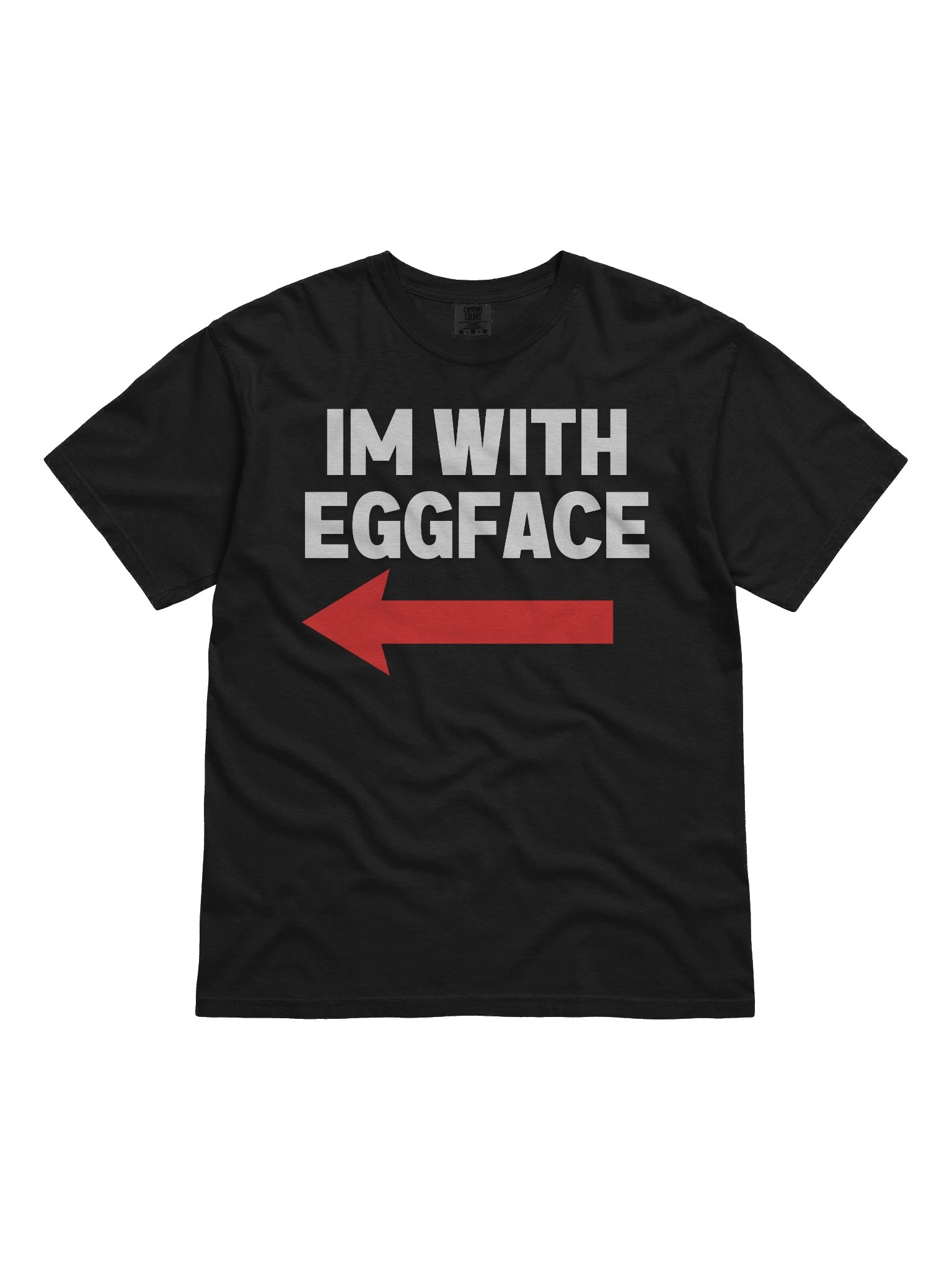 IM WITH EGGFACE Tee product image (1)
