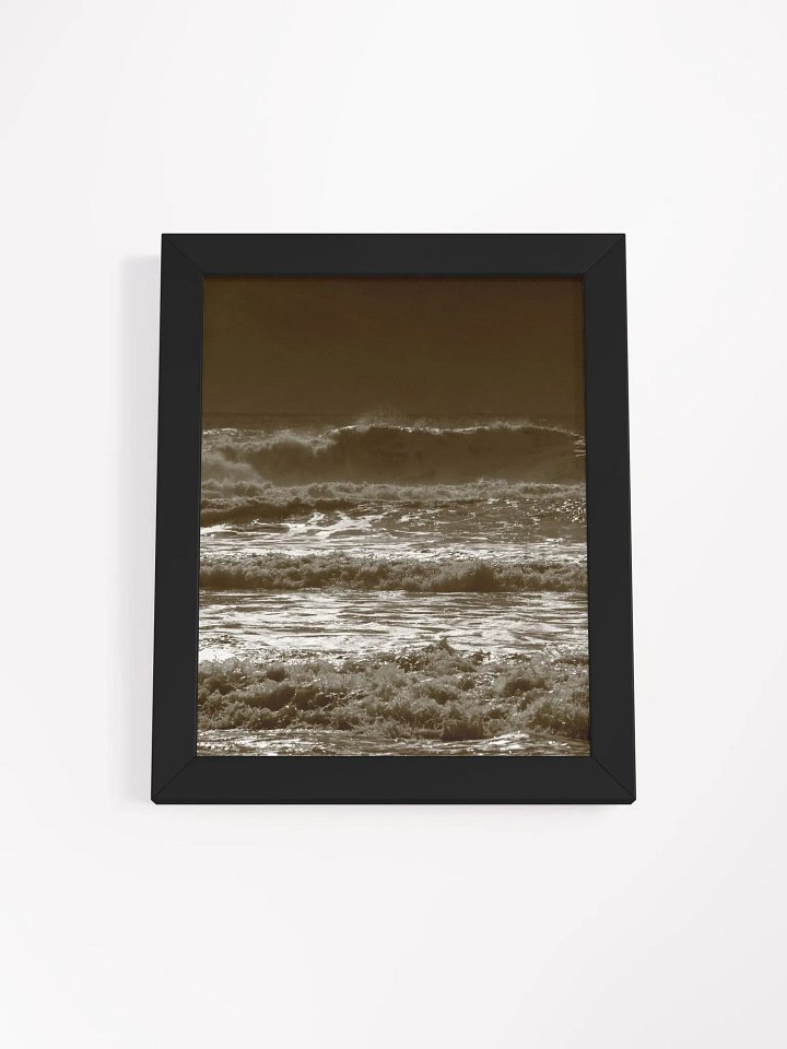 Ocean Waves in Sepia product image (1)