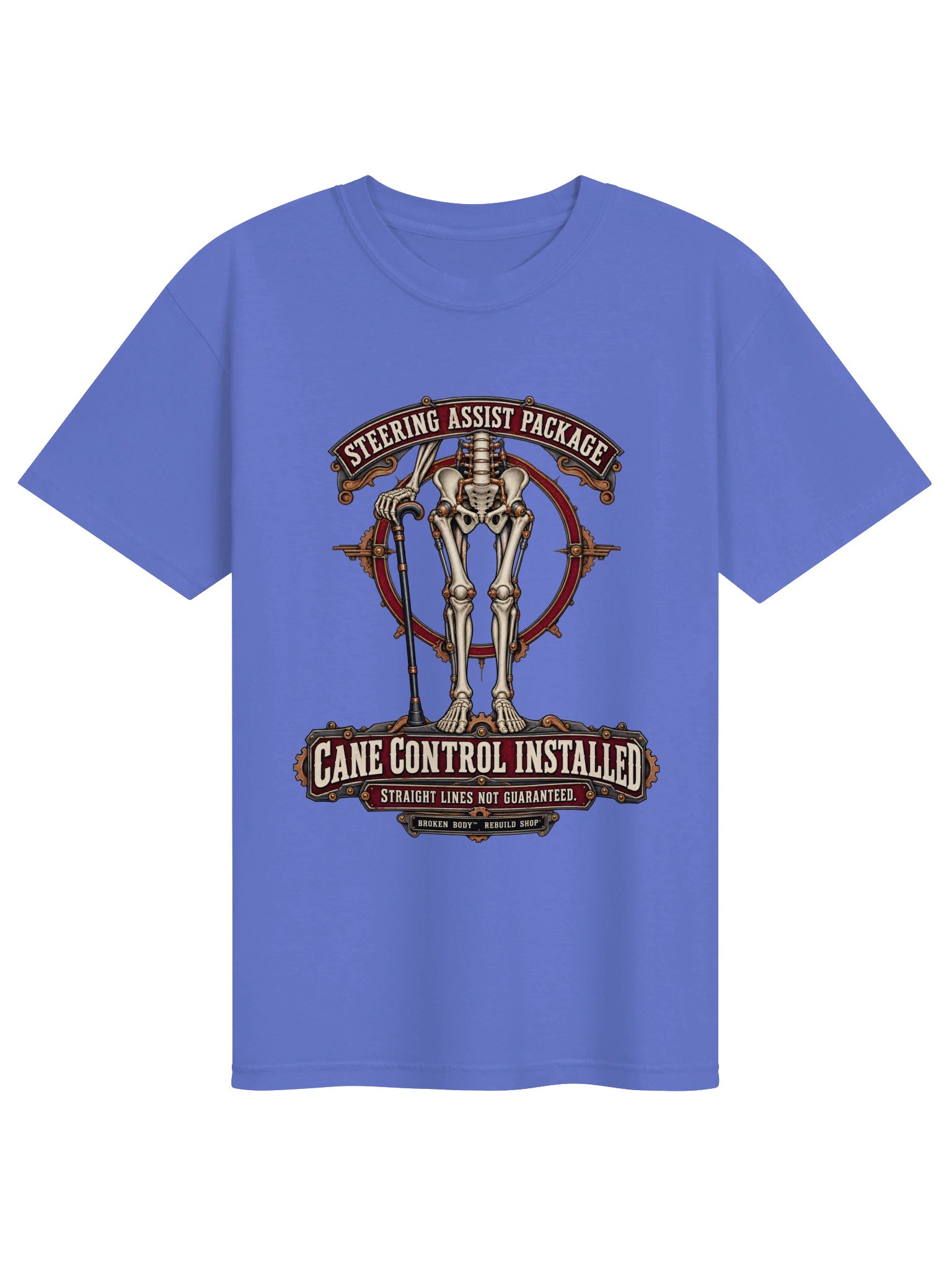 Funny Cane User Shirt — Cane Control Installed™ Steering Assist Tee | Rebuild Shop product image (2)
