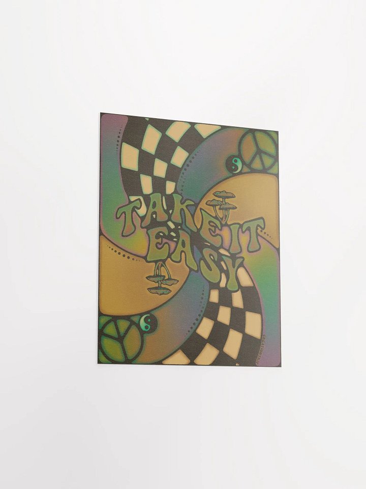 Matte Poster - Take It Easy product image (2)
