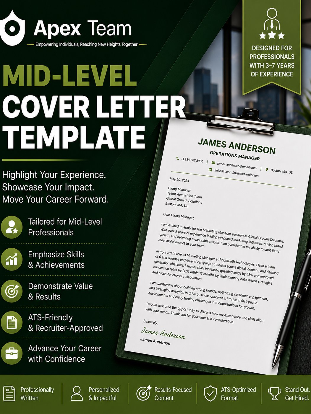 Mid Level Cover Letter Toolkit product image (1)