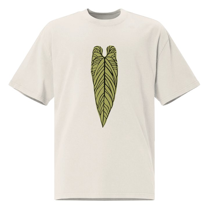 Anthurium warocqueanum - Oversized Faded T-Shirt product image (2)